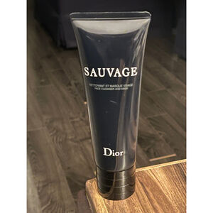 Men's Dior Sauvage Face Cleanser and Mask - 120ml